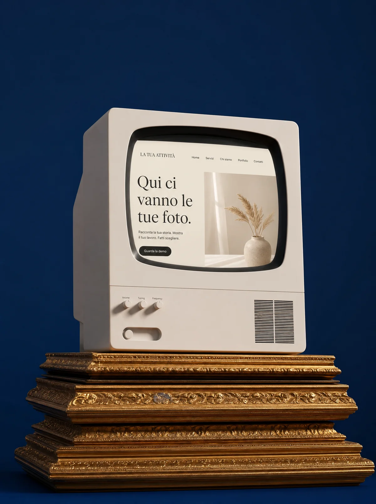 Il metodo Hermes: il sito si vede già finito